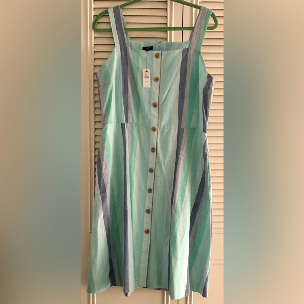 Talbots Cotton Dress - Size 14P / Petite 14